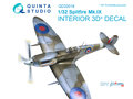 Quinta-Studio-QD32018-Spitfire-Mk.IX-3D-Printed-&amp;-coloured-Interior-on-decal-paper-(for-Tamiya-kit)-1:32