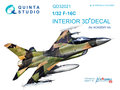 Quinta-Studio-QD32021-F-16C-3D-Printed-&amp;-coloured-Interior-on-decal-paper-(for-Academy-kit)-1:32