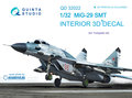 Quinta-Studio-QD32022-MiG-29SMT-3D-Printed-&amp;-coloured-Interior-on-decal-paper-(for-Trumpeter--kit)-1:32