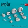 RS48-0255-Su-27-wheels-early-version-set-1:48-[Res-Kit]