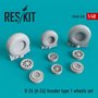 RS48-0260-B-26-(A-26)--Invader---type-1-wheels-set-1:48-[Res-Kit]