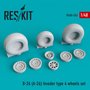 RS48-0263-B-26-(A-26)-Invader--type-4-wheels-set-1:48-[Res-Kit]
