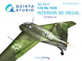 Quinta-Studio-QD32017-Me-163B-3D-Printed-&amp;-coloured-Interior-on-decal-paper-(for-Meng-kit)-1:32