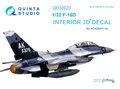 Quinta-Studio-QD32023-F-16D-3D-Printed-&amp;-coloured-Interior-on-decal-paper-(for-Academy-kit)-1:32