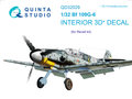 Quinta-Studio-QD32029-Bf-109G-6-3D-Printed-&amp;-coloured-Interior-on-decal-paper-(for-Revell-kit)-1:32