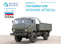 Quinta-Studio-QD35012-KAMAZ-4350-Mustang-Family-3D-Printed-&amp;-coloured-Interior-on-decal-paper-(for-Zvezda-kits)-1:35