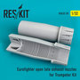 RSU32-0039-Eurofighter-open-(late-type)-exhaust-nozzles-for-Trumpeter-Kit-1:32-[Res-Kit]