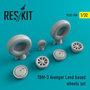 RS32-0230-TBM-3-Avenger-Land-based-wheels-set-1:32-[Res-Kit]