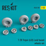 RS32-0207-T-28-Trojan-(AB)-Land-based-wheels-set-1:32-[Res-Kit]