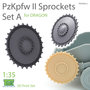 TR35056-2-PzKpfw-II-Sprockets-Set-A-for-DRAGON-1:35-[T-Rex-Studio]