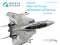Quinta-Studio-QD32032-F-14A-3D-Printed-&amp;-coloured-Interior-on-decal-paper-(for-Tamiya-kit)-1:32