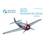 Quinta-Studio-QD48023-La-9-3D-Printed-&amp;-coloured-Interior-on-decal-paper-(for-ARK-kit)-1:48