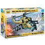 Zvezda-7293-Soviet-attack-helicopter-Mi-24V-VP-Hind-E-1:72