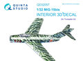 Quinta-Studio-QD32057-MiG-15bis-3D-Printed-&amp;-coloured-Interior-on-decal-paper-(for-Trumpeter--kit)-1:32