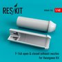 RSU48-0156-F-14A-open-&amp;-closed-exhaust-nozzles-for-Hasegawa-Kit-1:48-[Res-Kit]