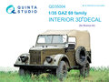 Quinta-Studio-QD35004-GAZ-69-Family-3D-Printed-&amp;-coloured-Interior-on-decal-paper-(for-Bronco-kit)-1:35