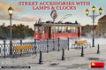 MiniArt-35639-Street-Accessories-With-Lamps-&amp;-Clocks-1:35