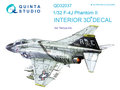 Quinta-Studio-QD32037-F-4J-3D-Printed-&amp;-coloured-Interior-on-decal-paper-(for-Tamiya-kit)-1:32