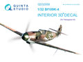 Quinta-Studio-QD32058-Bf-109K-4-3D-Printed-&amp;-coloured-Interior-on-decal-paper-(for-Hasegawa-kit)-1:32