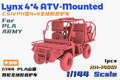 Heavy-Hobby-HH-14001-Lynx-4*4-ATV-Mounted-CS-VP11-PLA-Army-1:144