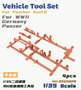 Heavy-Hobby-HH-35008PE-Vehicle-Tool-Set-For-Panther-Ausf.D-(Pro)-WWII-Germany-Panzer-1:35