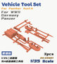 Heavy-Hobby-HH-35007-Vehicle-Tool-Set-For-Panther-Ausf.A-(Easy)-WWII-Germany-Panzer-1:35