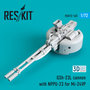 RSU72-0165-GSh-23L-cannon-with-NPPU-23-for-Mi-24VP-1:72-[RES-KIT]
