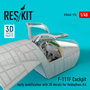 RSU48-0176-F-111F-Cockpit-early-modification-with-3D-decals-for-HobbyBoss-Kit-1:48-[RES-KIT]