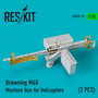 RSU35-0015-Browning-M60-Machine-Gun-for-Helicopters-(2-pcs)-1:35-[RES-KIT]