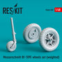 RS48-0339-Messerschmitt-Bf-109E-wheels-set-(weighted)-1:48-[RES-KIT]