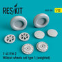 RS32-0334-F4F-FM-2-Wildcat-wheels-set-type-1-(weighted)--1:32-[RES-KIT]
