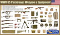 Gecko-Models-35GM0050-WWII-US-Paratroops-Weapon-&amp;-Equipment-1:35