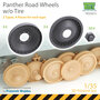 TR35073-Panther-Road-Wheels-w-o-Tire-Set-(2-types-4-pieces-for-each-type)-1:35-[T-Rex-Studio]