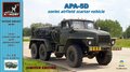 Armory-M72302-APA-5D-soviet-airfield-starter-on-Ural-375D-Ural-4320-chassis-1:72