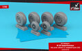 Armory-AW48351-B-29-Superfortress-late-production-wheels-w--weighted-tyres-(GS)-1:48