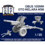 HQ35002-Obus-105mm-Oto-Melara-M56-1:35-[HQ-Modeller`s-Head-Quarters]
