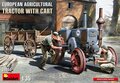 MiniArt-38055-European-Agricultural-Tractor-with-Cart-1:35