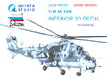 Quinta-Studio-QDS-48295-Mi-35M-3D-Printed-&amp;-coloured-Interior-on-decal-paper-(for-Zvezda-kit)-Small-Version-1:48