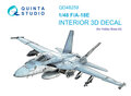 Quinta-Studio-QD48259-F-A-18E-3D-Printed-&amp;-coloured-Interior-on-decal-paper-(for-HobbyBoss-kit)-1:48