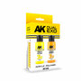 AK1545-Dual-Exo-set-3-3A-POWER-YELLOW-(AK1505)-&amp;-3B-FUSION-ORANGE-(AK1506)-[AK-Interactive]
