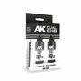 AK1563-Dual-Exo-set-19-19A-COSMIC-DUST-(AK1537)-&amp;-19B-INFINITY-BLACK-(AK1538)--[AK-Interactive]