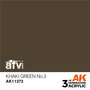 AK11373-Khaki-green-Nº3-Acrylic-17-ml-[AK-Interactive]