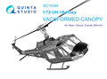 Quinta-Studio-QC72046-Uh-1B-vacuumed-clear-canopy--(for-Italeri-kit)-1:72
