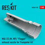 RSU48-0185-MiG-23-(M-MF)-Flogger-exhaust-nozzle-for-Trumpeter-kit--1:48-[RES-KIT]