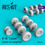 RS144-0020-B-1B-Lancer-wheels-set-(weighted)-1:144-[RES-KIT]