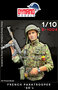 Dynamo-Models--B-1004-Bust-French-Paratrooper-60s-1:10