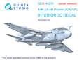Quinta-Studio-QDS-48270-EA-6B-Prowler-(ICAP-II)-3D-Printed-&amp;-coloured-Interior-on-decal-paper-(for-Kinetic-Kit)-Small-Version-1:48