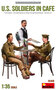 MiniArt-35406-U.S.-Soldiers-In-Cafe-1:35