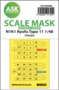 ASK-200-M48089-N1K1-Kyofu-Type-11-double-sided-mask-self-adhesive-pre-cutted-for-Tamiya-1:48