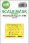 ASK-200-M48088-N1K1-Kyofu-Type-11-one-sided-mask-self-adhesive-pre-cutted-for-Tamiya-1:48